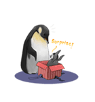 serious penguin（個別スタンプ：21）