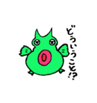 へんてこ＆かわいい魚たち（個別スタンプ：24）
