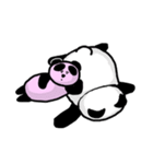 PANDApanda〜可愛いパンダ兄妹の日常〜（個別スタンプ：6）