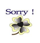 Clover greetings and blessings（個別スタンプ：26）