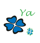 Clover greetings and blessings（個別スタンプ：37）