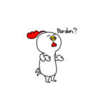 spring chicken（個別スタンプ：7）