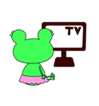 かわいい かえるん（個別スタンプ：18）