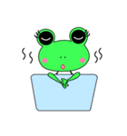 かわいい かえるん（個別スタンプ：20）