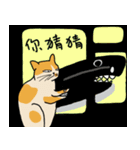 Mia the cat with ocean friends（個別スタンプ：24）