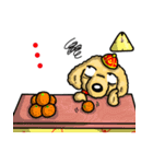 Silly Diary-The pets new year version（個別スタンプ：38）