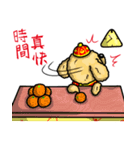 Silly Diary-The pets new year version（個別スタンプ：39）