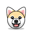 Puppy Love Stickers - Pom Emoji Meme（個別スタンプ：1）