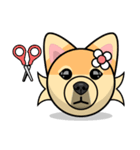 Puppy Love Stickers - Pom Emoji Meme（個別スタンプ：18）