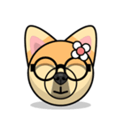 Puppy Love Stickers - Pom Emoji Meme（個別スタンプ：24）