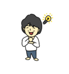 A Young Man Called "Y"（個別スタンプ：5）
