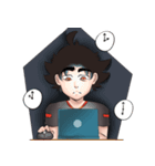 Tom the architecture student（個別スタンプ：4）