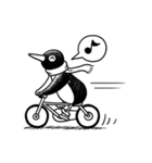 Penguin planet BLACK（個別スタンプ：1）