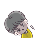 Gray hair boy（個別スタンプ：9）