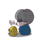 Gray hair boy（個別スタンプ：27）