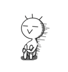 Man without countenance（個別スタンプ：9）