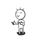 Man without countenance（個別スタンプ：16）