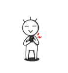 Man without countenance（個別スタンプ：17）