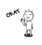 Man without countenance（個別スタンプ：18）