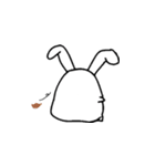 うさうさ基本編（個別スタンプ：3）