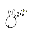 白玉うさぎ（個別スタンプ：4）