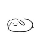 白玉うさぎ（個別スタンプ：11）