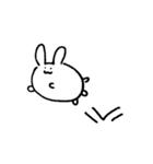 白玉うさぎ（個別スタンプ：19）