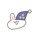 かたくなにしゃべらないうさぎ（個別スタンプ：1）