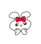 かたくなにしゃべらないうさぎ（個別スタンプ：4）
