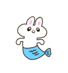 かたくなにしゃべらないうさぎ（個別スタンプ：5）