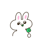 かたくなにしゃべらないうさぎ（個別スタンプ：6）