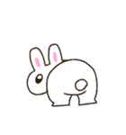 かたくなにしゃべらないうさぎ（個別スタンプ：7）