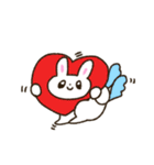 かたくなにしゃべらないうさぎ（個別スタンプ：13）