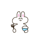 かたくなにしゃべらないうさぎ（個別スタンプ：17）