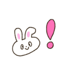 かたくなにしゃべらないうさぎ（個別スタンプ：22）