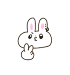 かたくなにしゃべらないうさぎ（個別スタンプ：31）