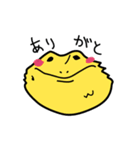 ゆるゆる フトアゴ（個別スタンプ：2）