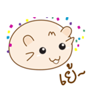 Mome The Cute Hamster（個別スタンプ：3）