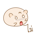 Mome The Cute Hamster（個別スタンプ：6）