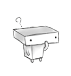 Boxman : happy playing together（個別スタンプ：3）