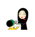 Young Muslimah : Daily Life（個別スタンプ：16）