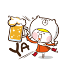 Miss Lily's daily routine（個別スタンプ：8）