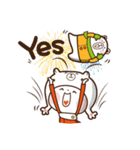 Miss Lily's daily routine（個別スタンプ：12）