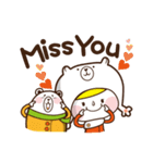 Miss Lily's daily routine（個別スタンプ：13）