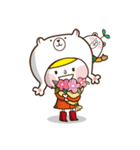 Miss Lily's daily routine（個別スタンプ：16）