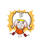 Miss Lily's daily routine（個別スタンプ：22）