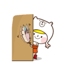 Miss Lily's daily routine（個別スタンプ：23）