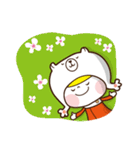 Miss Lily's daily routine（個別スタンプ：31）