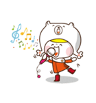Miss Lily's daily routine（個別スタンプ：39）