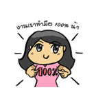 HMTS - Girl Seller Stamp shirt（個別スタンプ：10）